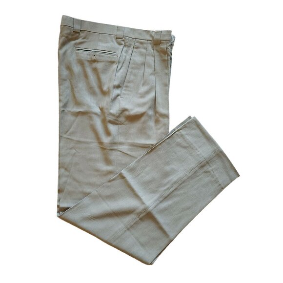 Mani Casual Khaki Dress Slacks - Picture 1 of 3